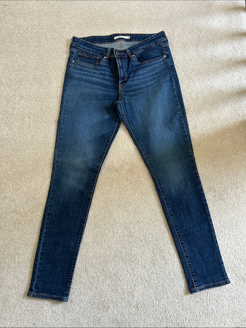 Levi's Indigo Skinny Jeans